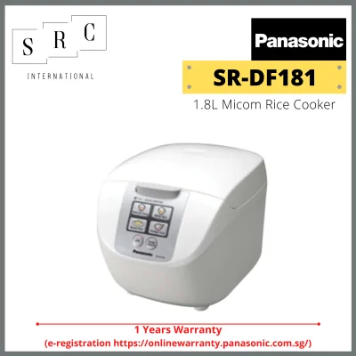 Panasonic SR-DF181 Micom Rice Cooker 1.8 Litres