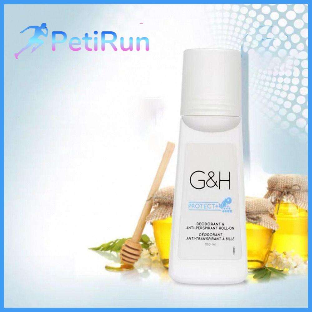 PETIRUN Khử mùi CuộN nách chống mồ hôi 100ml Nách Khử mùi làm  Làm  Bảo vệ mồ hôi Dụng cụ loại bỏ nách