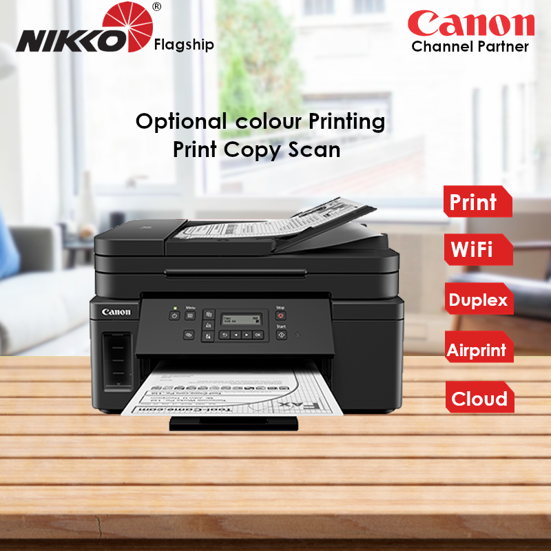 Canon PIXMA GM4070 Refillable Ink Tank Wireless All-In-One with ADF inkjet Printer GM4070 GM4070 4070 Singapore