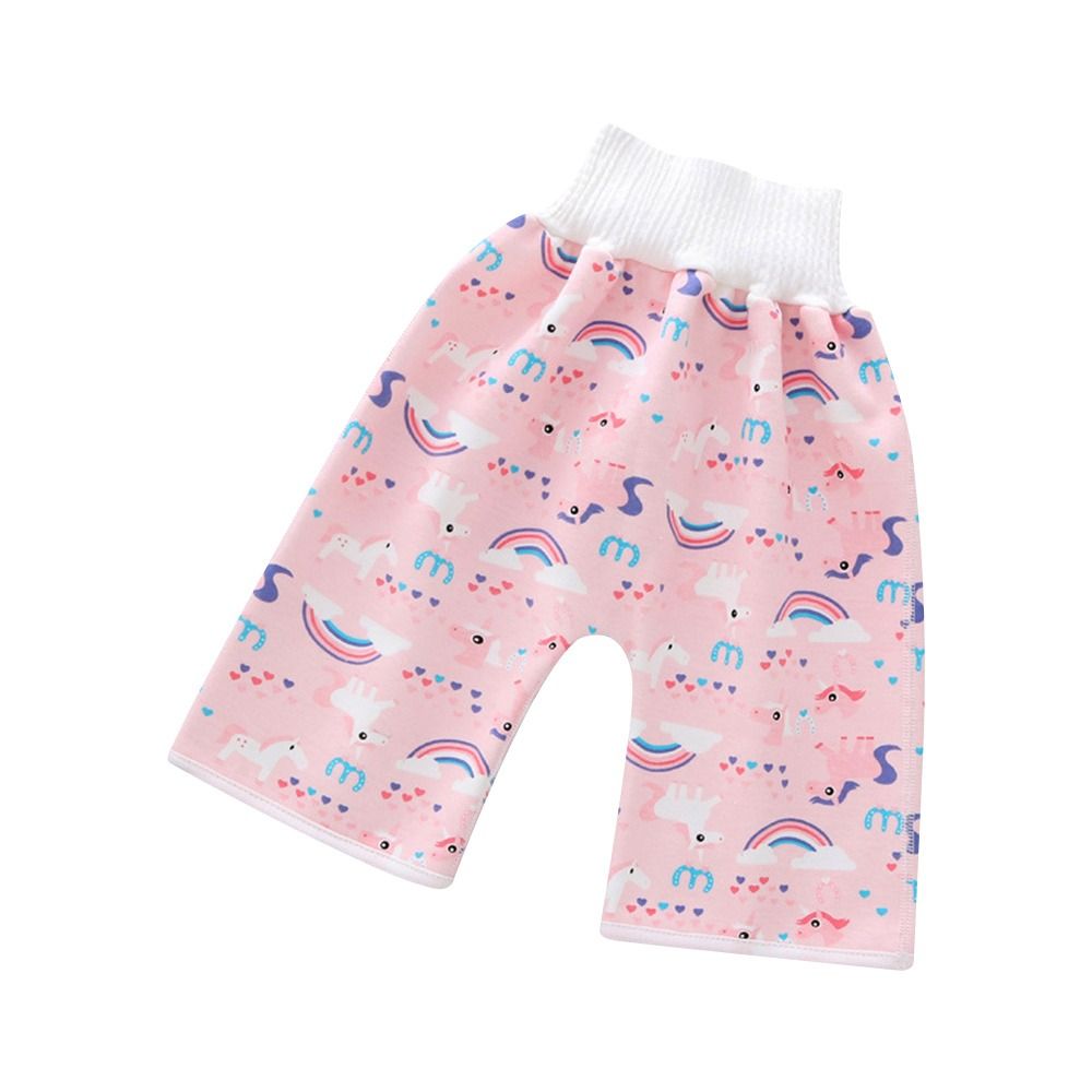 OKDEALS Waterproof Baby Diaper Waterproof Pant Leak Proof Cotton Washable Cloth Diapers Cotton Diaper Skirt Urine Training Pants for Baby - 9