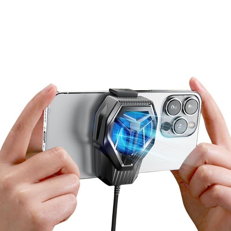 Advanced Phone Cooling System Easy Installation Mobile Phone Coolers ABS for Long event of Gaming & Video Playbacks ราคา 524 บาท*ส่งฟรี