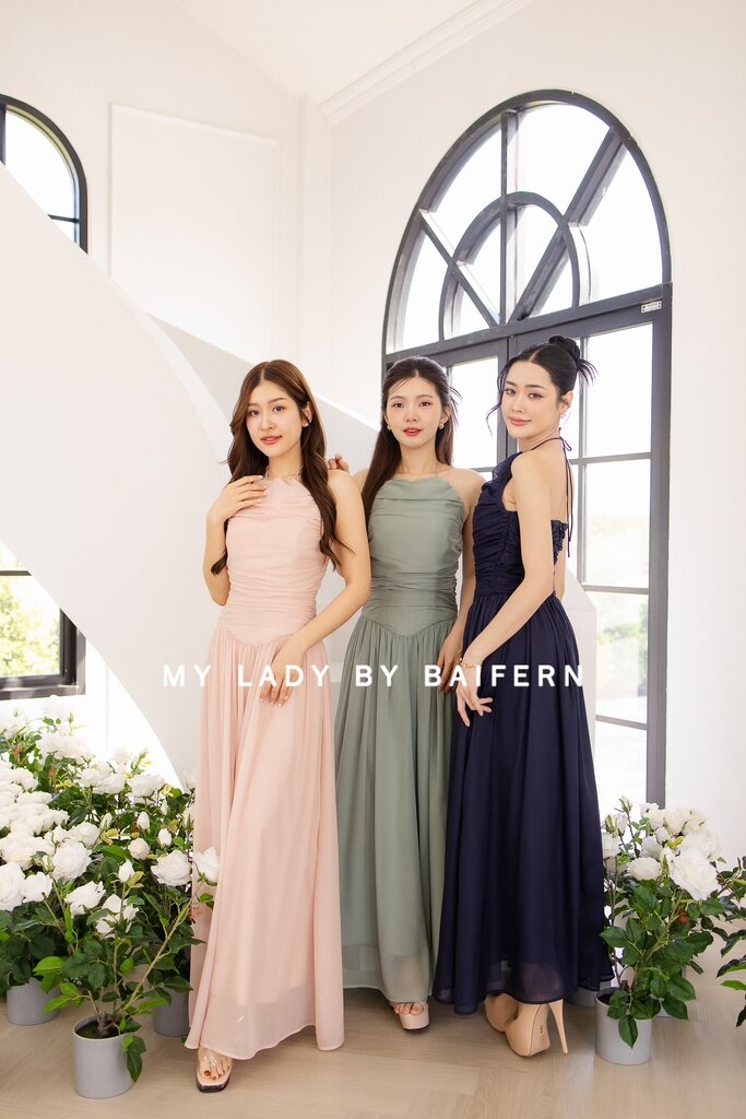 Evening dress & Gown MY LADY BY BAIFERN - ML0496 ราคา 990 บาท*ส่งฟรี