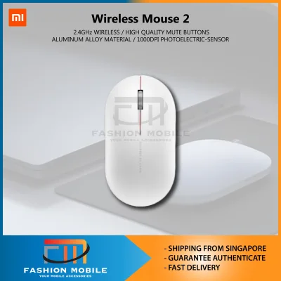 Xiaomi Mi Wireless Mouse 2 2.4GHz 1000DPI Silent Mice Computer Windows Mac Laptop Notebook Gaming
