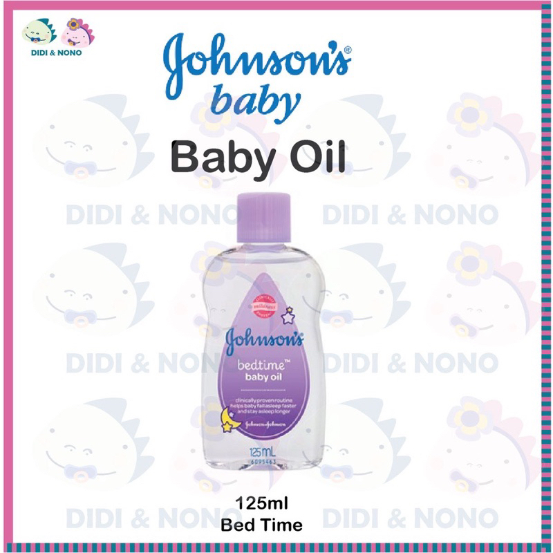 JOHNSONS BABY OIL 125ml 50ml Minyak Rambut Bayi