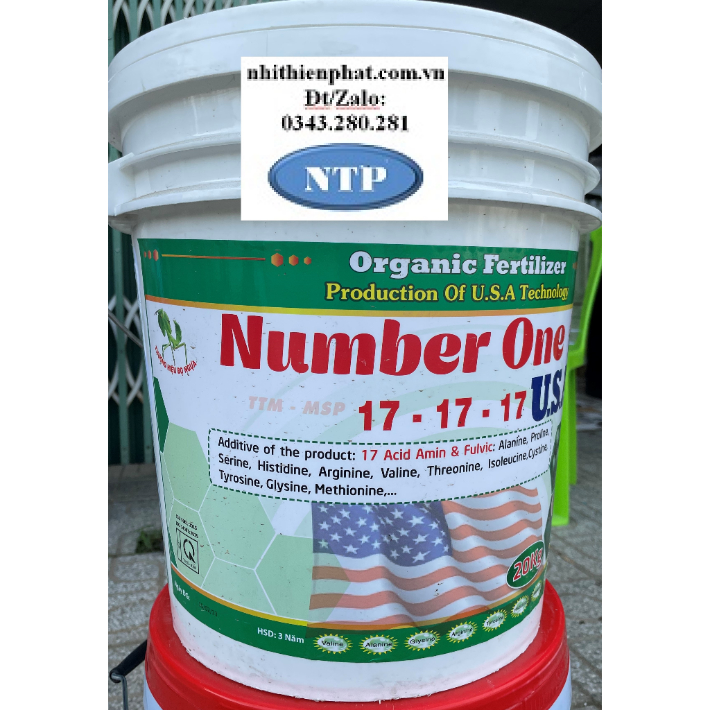 Xô 17-17-17 ăng đậu trái, lớn trái, đẹp trái xô 20kg npv