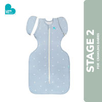 Love to Dream Swaddle Up™ Transition Bag Bamboo Original 1.0 TOG – Mist Blue Boats