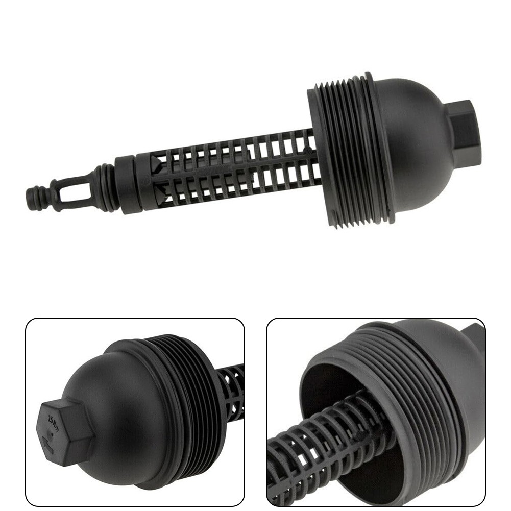 Mileauto hiệu suất cao Nắp Bộ lọc dầu cho BMW mô hình cho E46 E90 E60 E61 330d 530d Giao hàng nhanh