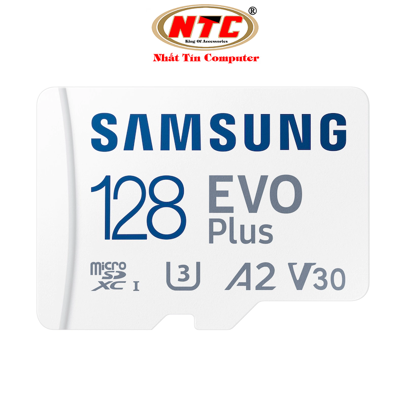 Thẻ nhớ MicroSDXC Samsung Evo Plus U3 A2 V30 128GB 64GB R130MB s W60MB s