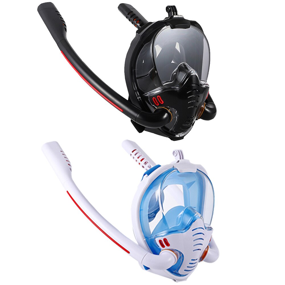 Full Face Scuba Snorkeling Mask Swimming Diving Respirator Goggles for