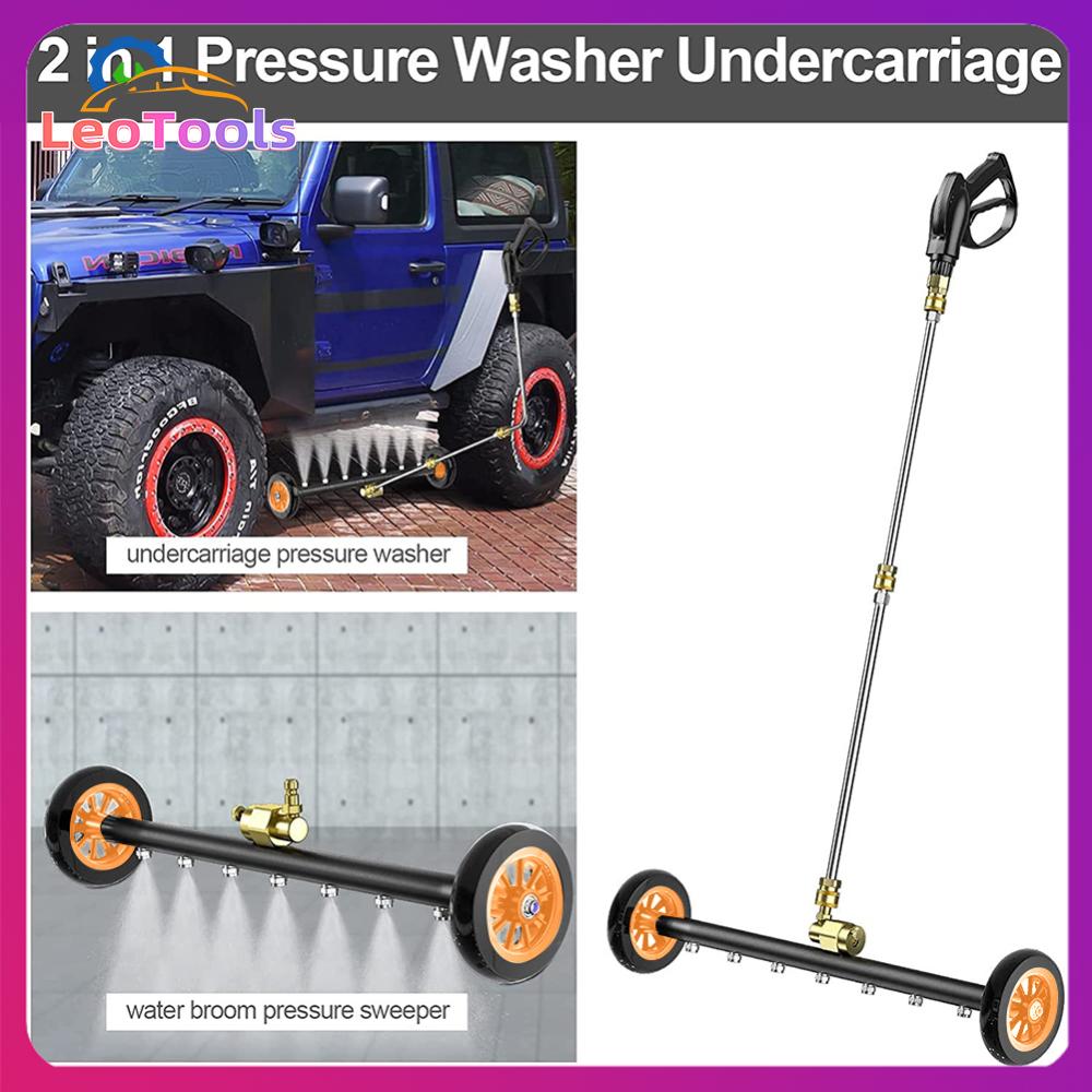 【Quick Delivery】22 Inch Water Broom Under Car Chassis Floor Wash Extendable 3-Wand Car Chassis High Pressure Washer 1/4 Quick Connector【After Sales Guarantee】 ราคา 823 บาท*ส่งฟรี