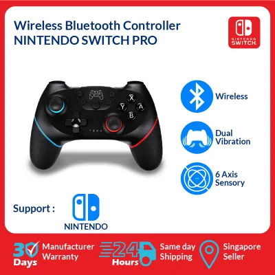 [New Arrival] Wireless Bluetooth Controller Nintendo Switch Pro For NS Game Gamepad Joypad - Local Seller -