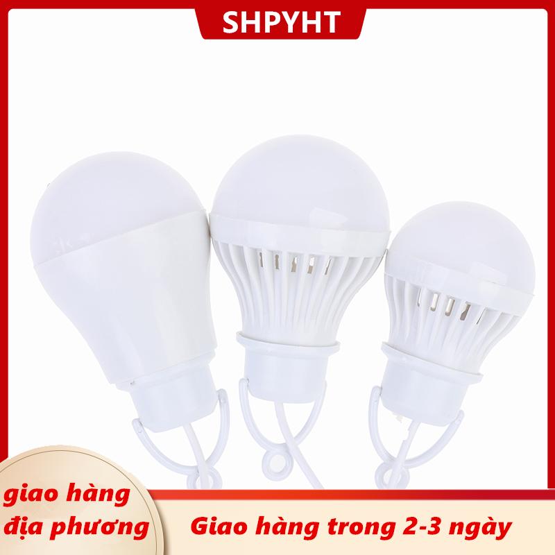 [COD] SHPYHT Giao hàng địa phương หลอดไฟ USB แบบพกพา5V 3W-12W โคมไฟ LED สำหรับเดินป่าตั้งแคมป์เต็นท์เดินทางทำงาน