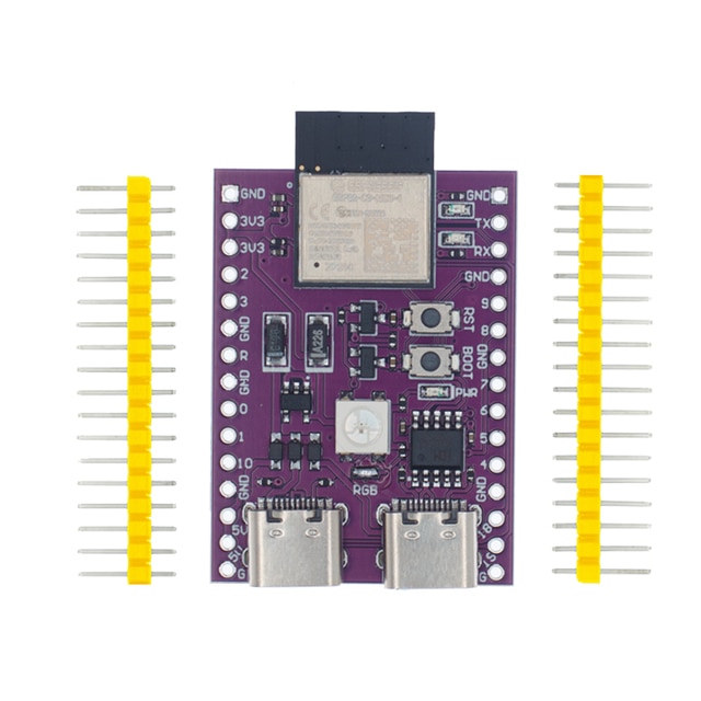 ESP32 / ESP32-C3 / ESP32-S3 Dual Type-C Development Board CORE Board ESP32-C3-DevKitM-1 ESP32-C3-MINI-1 ESP32-S3-DevKit C N16R8