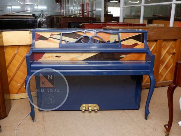 Đàn piano cơ SAMICK JC900B màu xanh biển