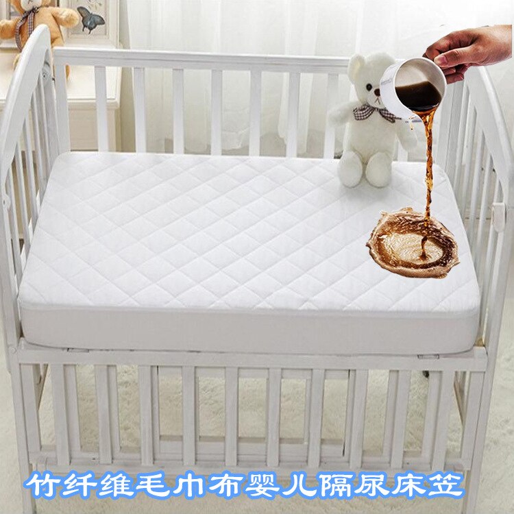 Cotton Terry Waterproof Mattress Protector For Baby Toddler Bed Cover