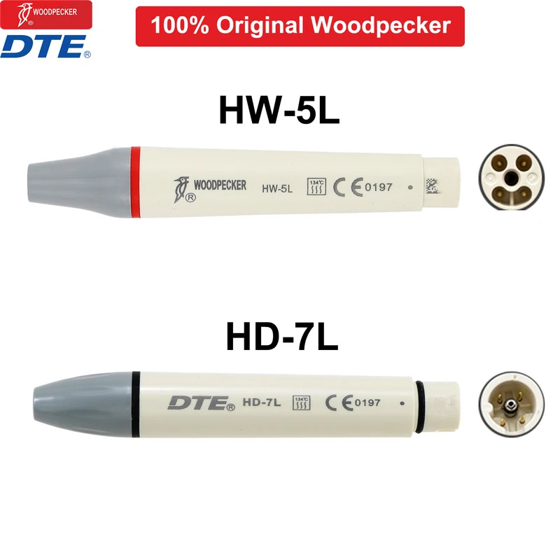 Woodpecker nha khoa siêu âm Scaler tay khoan nha khoa siêu âm mở rộng quy mô xử lý HW-5L DTE HD-7L sản phẩm nha khoa