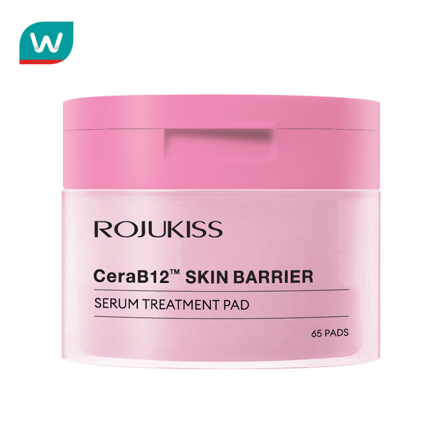 Rojukiss Cerab12 Skin Barrier Serum Treatment Pad 65'S ราคา 599 บาท*ส่งฟรี