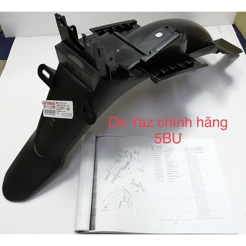 Dè sau Yaz zin hãng 5BU