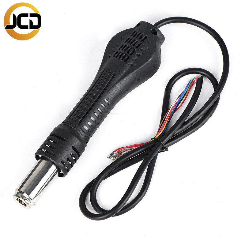 JCD Hot Air Replace Handle Desoldering Soldering Heat Handle For 858D 8858 8898 Rework Solder Statio