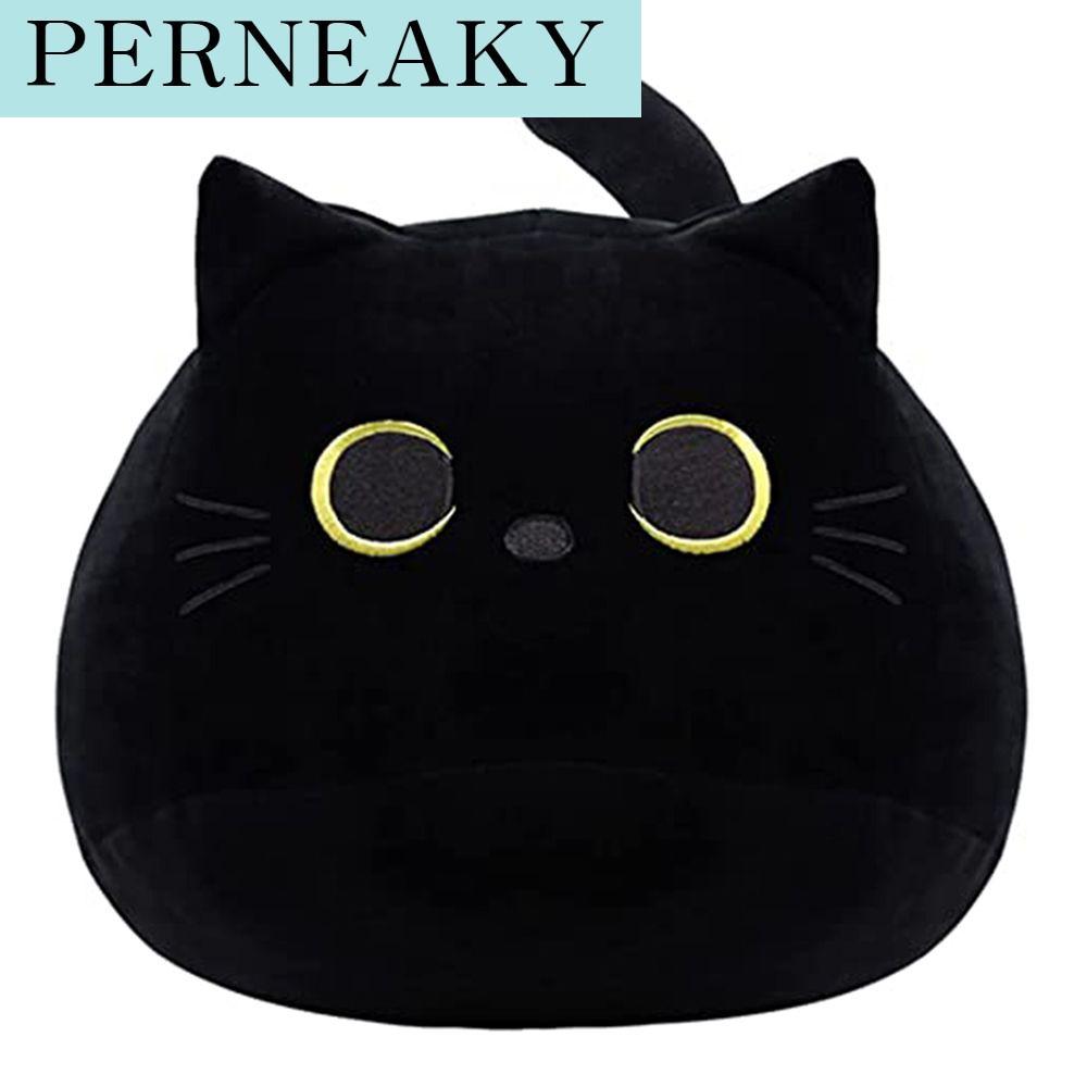 PERNEAKY ของขวัญเด็กผู้หญิง เครื่องประดับห้องนอน สัตว์ น่ารัก การ์ตูน รูปแมว ของเล่นตุ๊กตาแมว หมอนตุ๊กตาแมว ของเล่นยัดไส้รูปแมว ตุ๊กตาแมวดำ ราคา 534 บาท*ส่งฟรี