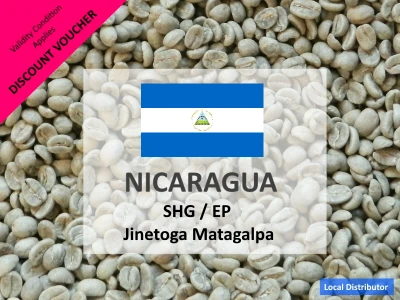 Nicaragua Green Coffee Bean, Matagalpa and Jinotega Unroasted