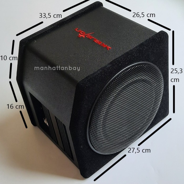 BASSTUBE DUA SUBWOOFER 8 INCH SKELETON SKT-L08D Harga  1,191,000 Ringgit*Penghantaran Percuma