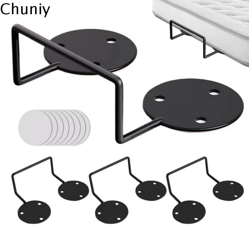 CHUNIY Không trượt Chặn trượt nệm Lắp đặt dễ dàng Chất liệu bền Bộ giữ nệm giường Hiệu suất cao Có thể tháo rời Baffle cố định nệm Nội thất gia đình