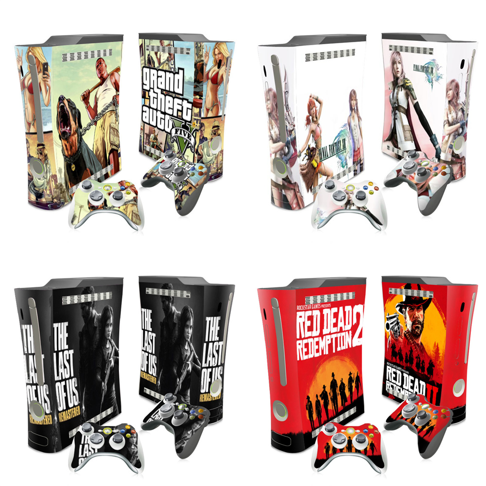 【100%-original】 GTA5 GTA6 of war Skin Sticker Cover For Xbox Console and Controllers skin sticker Decal
