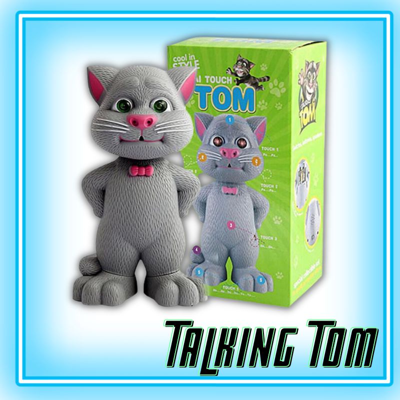 talking tom cat doll