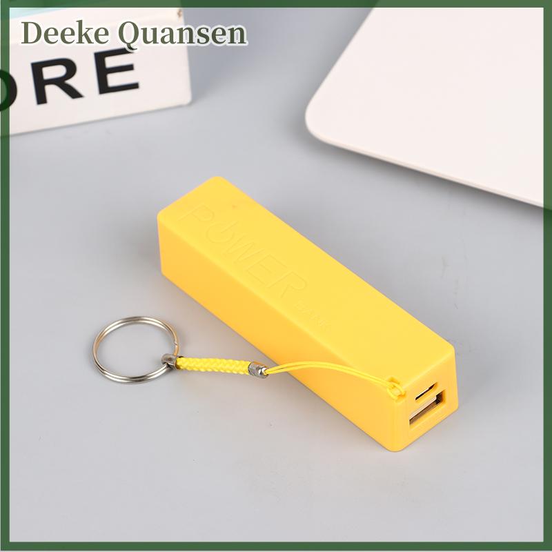 Deeke Điện thoại di động ngân hàng sạc pin gói cho trường hợp tự làm hộp Protable đầy màu sắc stroage hộp - 5