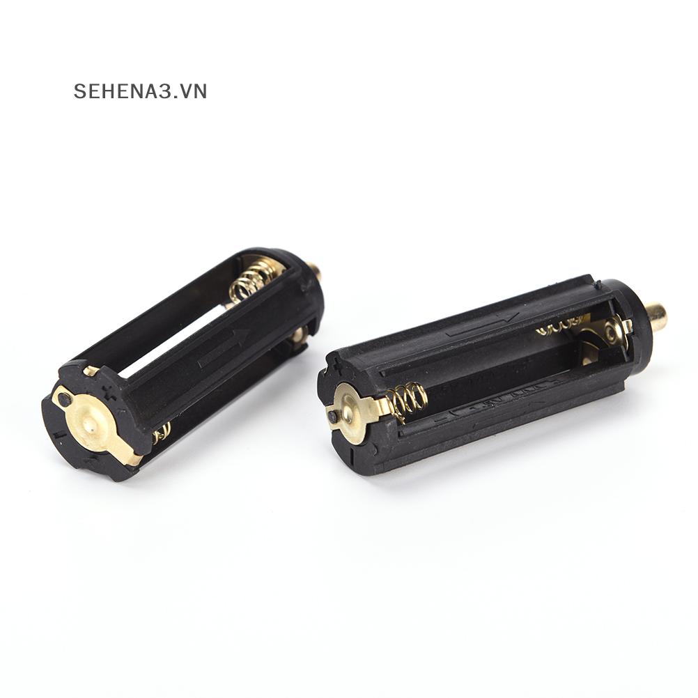 SEHVN 2PCS Plastical Battery Holder Box Case 3 AAA To 18650 Battery Converter Hot Sale