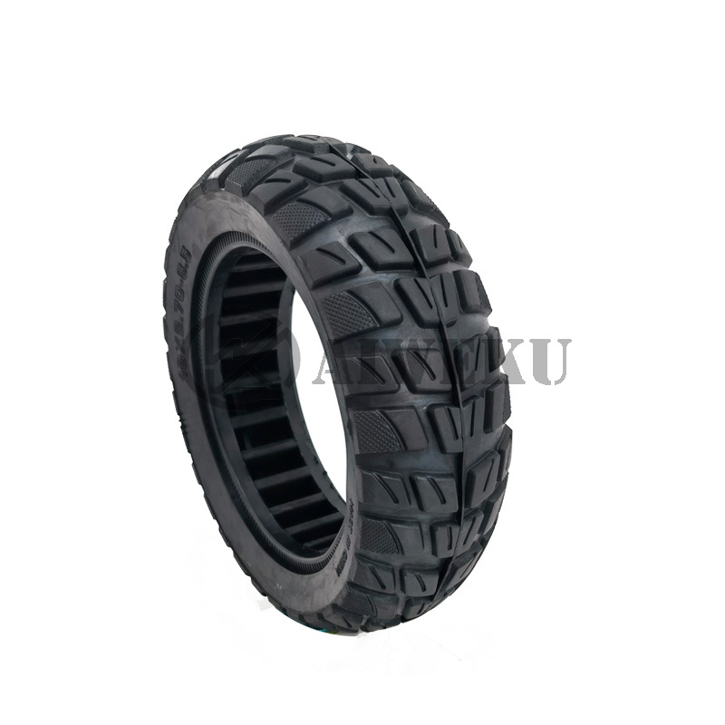 【Expert Recommended】 10 Inch 10x2.70-6.5 Solid Tire 70/65-6.5 Tyre For Non-inflatable -proof Solid Tire 255x70
