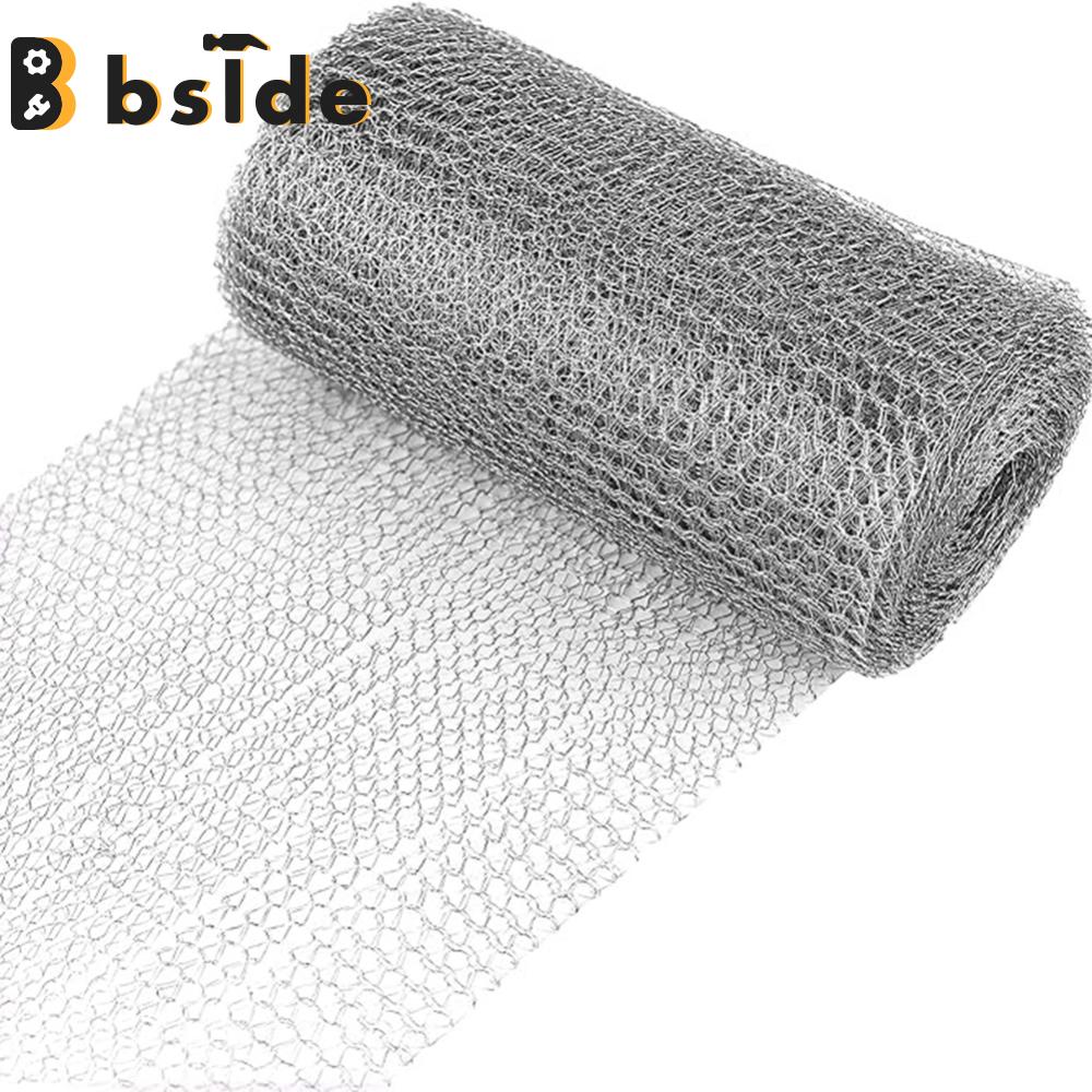 [Bside Tool Store] 3/6/9/12/15M Tight Mesh Wire Mesh Rabbit Rodent Protection Stainless Steel Mesh Vole Mesh Insect Screen for Hole Filler ราคา 54 บาท*ส่งฟรี