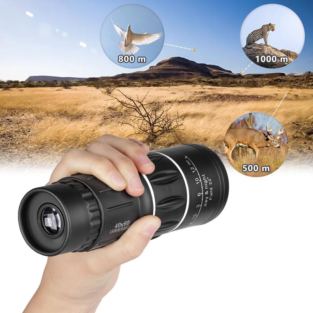 Monocular Telescope 1500 / 9500M Outdoor Sport HD Night Vision ราคา 400 บาท*ส่งฟรี