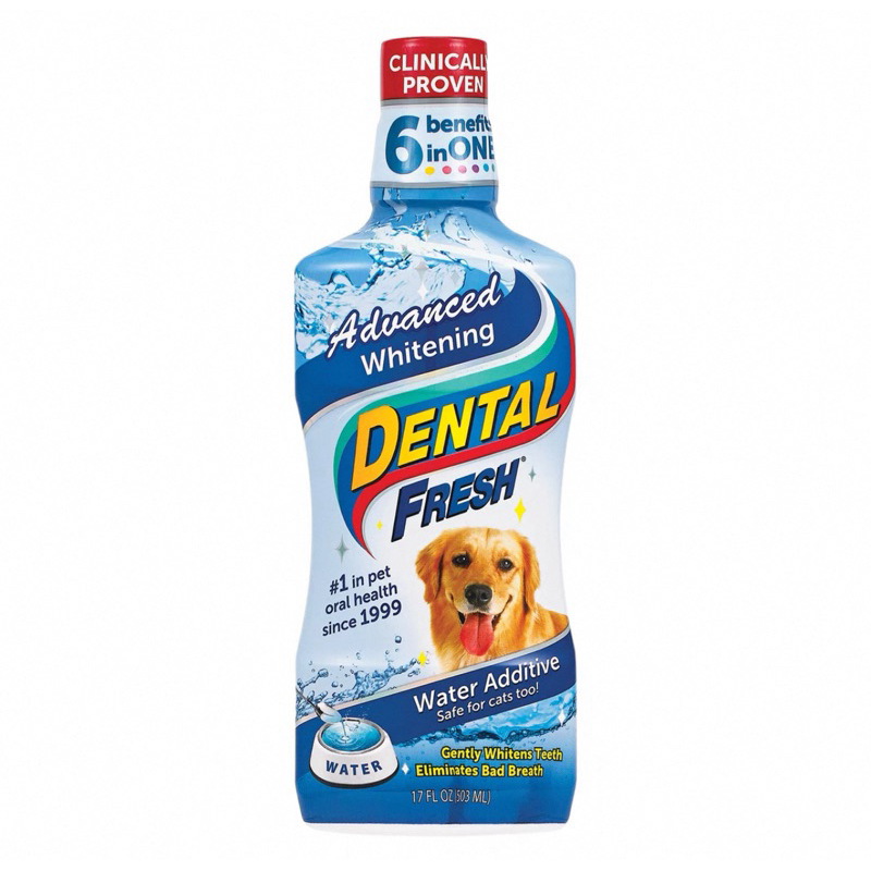 Dung dịch thơm miệng cho chó mèo Dental Fresh Advancel Whitening