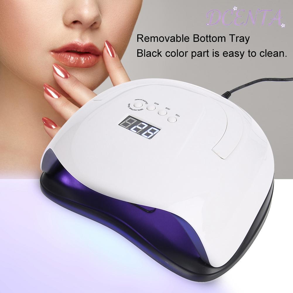DCENTA 80W UV/LED เครื่องเป่าเล็บจับเวลาเซ็นเซอร์สำหรับบ่มเจลเล็บเครื่องมือศิลปะ ราคา 1,675 บาท*ส่งฟรี