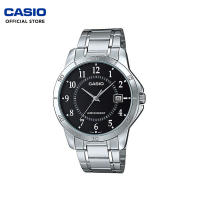 Casio (MTP-V004D-1BUDF) Silver Stainless Steel Strap Quartz Watch for Men