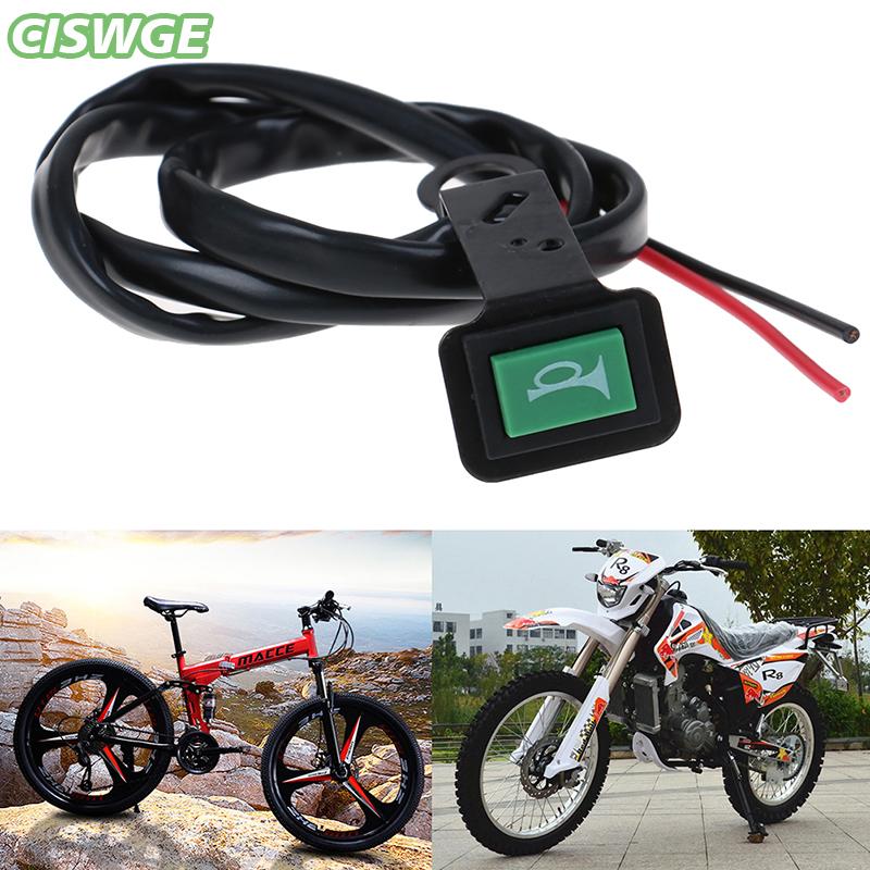 [CISWGE Auto] Xe đạp điện còi nút chuyển đổi tín hiệu xe máy xe tay ga Còi xe đạp