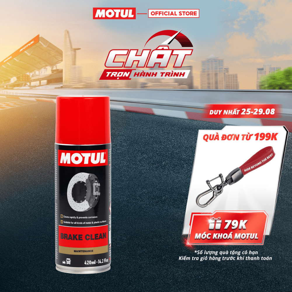 Vệ sinh hệ thống phanh thắng - brake clean 420ml