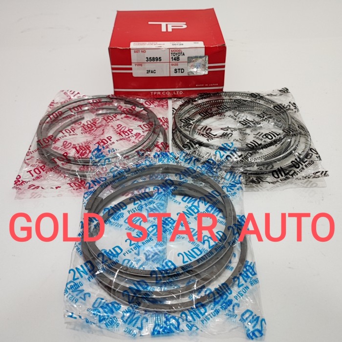 PROMO- RING PISTON TOYOTA RINO 14B/BY41/PS115 STD/0.25/0.50/0.75/1.00 MERK TP - CRIOZ STORE Giá 566,000 Đồng*Miễn phí vận chuyển