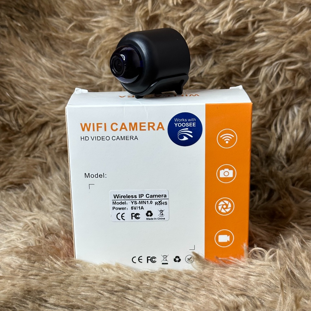 Camera YOOSEE Siêu MINI- Mic Thu Âm- Camera Wifi Gia Đình Nhỏ Gọn Dễ Lắp Đặt Dễ Sử Dụng