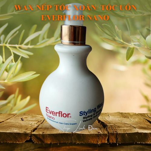 Wax tạo nếp tóc uốn everflor nano, wax tạo kiểu tóc 300ml