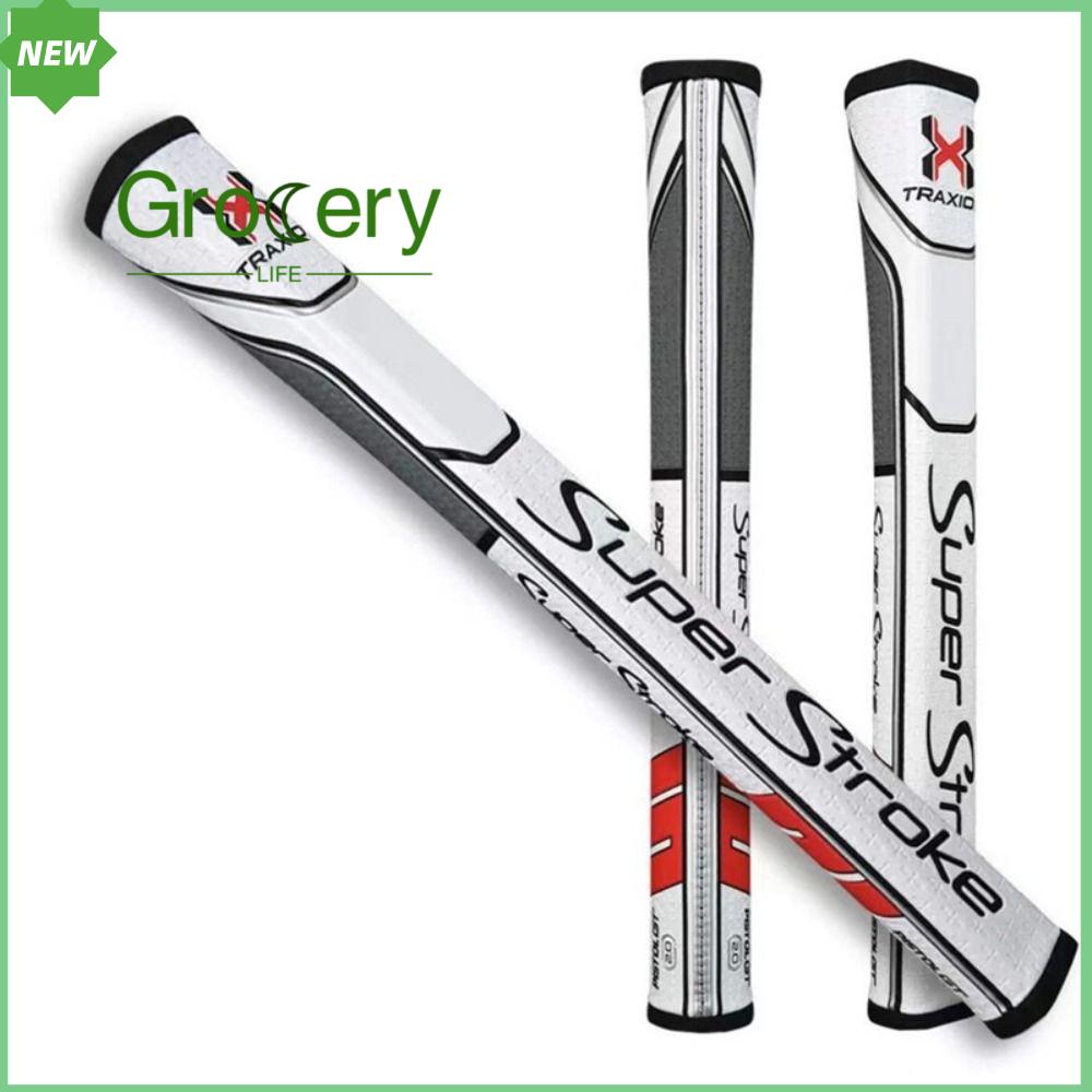 GROCERY LIFE Gậy Putter PU Tay cầm siêu đột quỵ Traxion-GT. Chống mài mòn Tay áo Chất lượng cao Chống trượt Bọc tay cầm gậy Golf Phổ thông