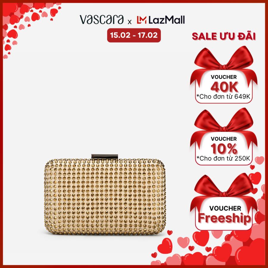  Voucher 10% | 15.02 - 17.02  Vascara Ví Hộp Dự Tiệc - CLU 0110 