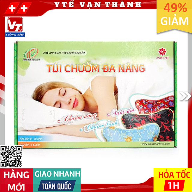 ✅ Túi Chườm Nóng Lạnh Điện Mặt Trời (Màu ngẫu nhiên) -VT0068 - Y Tế Vạn Thành
