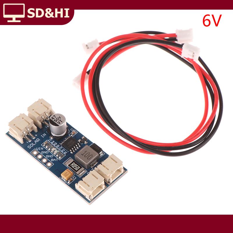 SD&HI Cn3791 MPPT có thể điều chỉnh năng lượng mặt trời sạc Bảng điều chỉnh 3.7V 18650 Lithium Batte