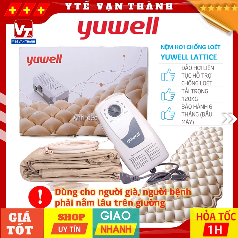 ✅ Nệm Hơi Chống Loét Yuwell Lattice | Đệm Hơi Cho Người Già, Người Bệnh Nằm Lâu Ngày -VT0932 - Y Tế Vạn Thành