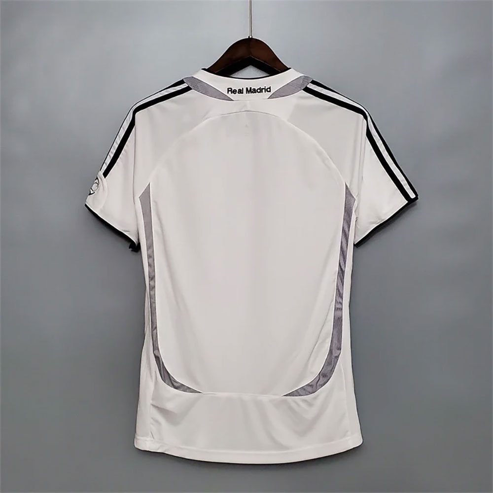 2006-2007 Retro Jersey Real Madrid áo bóng đá nhà raul Jersey Beckham Jersey