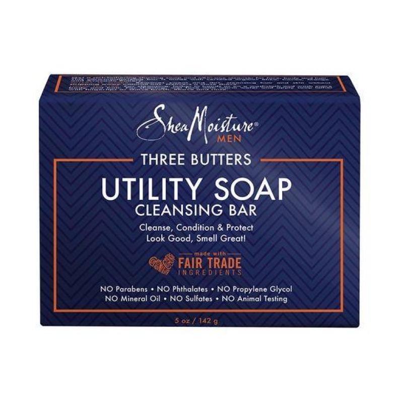 Buy SheaMoisture For Men Three Butters Utility Soap - 142g Singapore