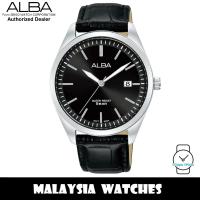 ALBA AS9S27X Prestige Quartz Mineral Crystal Glass Stainless Steel Case & Leather Strap Mens Watch AS9S27 AS9S27X1 (from SEIKO Watch Corporation)